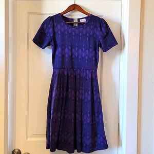 Purple Flattering Dress. M.💜